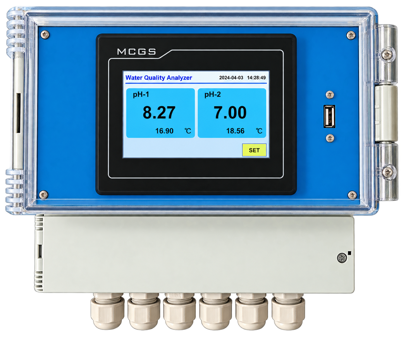Dual channel Water Quality Monitor